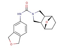 (1R*,2R*,6S*,7S*)-N-(1,3-dihydro-2-benzofuran-5-yl)-10-oxa-4-azatricyclo[5.2.1.0~2,6~]decane-4-carboxamide