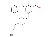 1-[(1-butylpiperidin-4-yl)methyl]-4-oxo-5-phenoxy-1,4-dihydropyridine-3-carboxylic acid