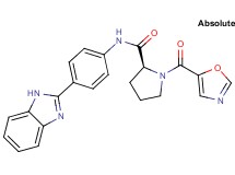 N-[4-(1H-benzimidazol-2-yl)phenyl]-1-(1,3-oxazol-5-ylcarbonyl)-L-prolinamide