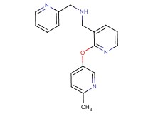 ({2-[(6-methyl-3-pyridinyl)oxy]-3-pyridinyl}methyl)(2-pyridinylmethyl)amine