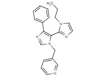 5'-phenyl-1-propyl-3'-(pyridin-3-ylmethyl)-1H,3'H-2,4'-biimidazole