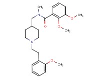 2,3-dimethoxy-N-({1-[2-(2-methoxyphenyl)ethyl]-4-piperidinyl}methyl)-N-methylbenzamide