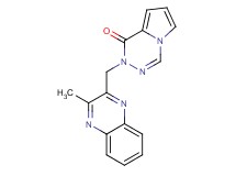 2-[(3-methylquinoxalin-2-yl)methyl]pyrrolo[1,2-d][1,2,4]triazin-1(2H)-one