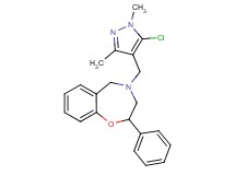 4-[(5-chloro-1,3-dimethyl-1H-pyrazol-4-yl)methyl]-2-phenyl-2,3,4,5-tetrahydro-1,4-benzoxazepine
