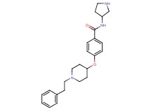 4-{[1-(2-phenylethyl)-4-piperidinyl]oxy}-N-3-pyrrolidinylbenzamide dihydrochloride