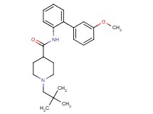 1-(2,2-dimethylpropyl)-N-(3'-methoxy-2-biphenylyl)-4-piperidinecarboxamide