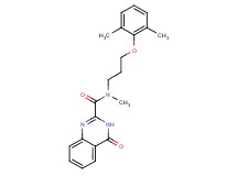 N-[3-(2,6-dimethylphenoxy)propyl]-N-methyl-4-oxo-3,4-dihydroquinazoline-2-carboxamide