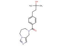 4-[4-(6,7-dihydro-5H-imidazo[1,5-a][1,4]diazepin-8(9H)-ylcarbonyl)phenyl]-2-methyl-2-butanol