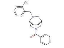 (1R*,5R*)-3-benzoyl-6-(2-methylbenzyl)-3,6-diazabicyclo[3.2.2]nonane