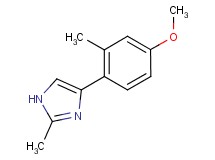 4-(4-methoxy-2-methylphenyl)-2-methyl-1H-imidazole