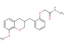 2-{2-[(8-methoxy-3,4-dihydro-2H-chromen-3-yl)methyl]phenoxy}-N-methylacetamide