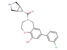 4-[rel-(1R,5S,6r)-3-azabicyclo[3.1.0]hex-6-ylcarbonyl]-7-(3-chlorophenyl)-2,3,4,5-tetrahydro-1,4-benzoxazepin-9-ol hydrochloride