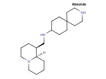 N-[(1S,9aR)-octahydro-2H-quinolizin-1-ylmethyl]-3-azaspiro[5.5]undecan-9-amine