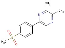 2,3-dimethyl-5-[4-(methylsulfonyl)phenyl]pyrazine