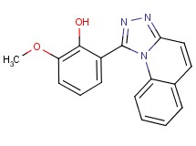 2-methoxy-6-[1,2,4]triazolo[4,3-a]quinolin-1-ylphenol