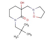 1-(2,2-dimethylpropyl)-3-hydroxy-3-(2-isoxazolidinylmethyl)-2-piperidinone