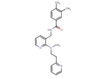 3,4-dimethyl-N-({2-[methyl(2-pyridin-2-ylethyl)amino]pyridin-3-yl}methyl)benzamide