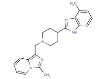 4-methyl-2-{1-[(3-methylimidazo[1,5-a]pyridin-1-yl)methyl]-4-piperidinyl}-1H-benzimidazole
