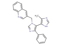 3-[(5'-methyl-5-phenyl-3H,3'H-4,4'-biimidazol-3-yl)methyl]quinoline