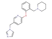 5-(1H-imidazol-1-ylmethyl)-2-[2-(piperidin-1-ylmethyl)phenoxy]pyridine