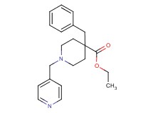 ethyl 4-benzyl-1-(4-pyridinylmethyl)-4-piperidinecarboxylate