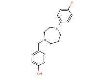 4-{[4-(4-fluorophenyl)-1,4-diazepan-1-yl]methyl}phenol