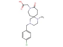[4-(4-chlorobenzyl)-1-methyl-10-oxo-1,4,9-triazaspiro[5.6]dodec-9-yl]acetic acid