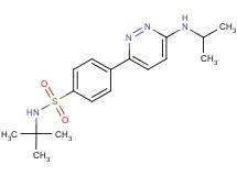 N-(tert-butyl)-4-[6-(isopropylamino)pyridazin-3-yl]benzenesulfonamide