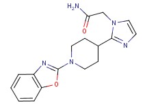 2-{2-[1-(1,3-benzoxazol-2-yl)piperidin-4-yl]-1H-imidazol-1-yl}acetamide