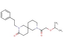 8-(isopropoxyacetyl)-2-(2-phenylethyl)-2,8-diazaspiro[5.5]undecan-3-one