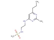 N-{2-[(2-methyl-6-propylpyrimidin-4-yl)amino]ethyl}methanesulfonamide
