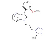 (3R*,3aR*,7aR*)-3-(2-methoxyphenyl)-1-[3-(5-methyl-1H-tetrazol-1-yl)propyl]octahydro-4,7-ethanopyrrolo[3,2-b]pyridine