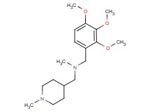 N-methyl-1-(1-methyl-4-piperidinyl)-N-(2,3,4-trimethoxybenzyl)methanamine bis(trifluoroacetate)