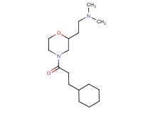 2-[4-(3-cyclohexylpropanoyl)-2-morpholinyl]-N,N-dimethylethanamine