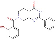 7-(2-hydroxybenzoyl)-2-phenyl-5,6,7,8-tetrahydropyrido[3,4-d]pyrimidin-4(3H)-one