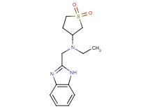 (1H-benzimidazol-2-ylmethyl)(1,1-dioxidotetrahydro-3-thienyl)ethylamine