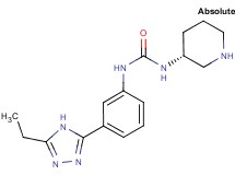 N-[3-(5-ethyl-4H-1,2,4-triazol-3-yl)phenyl]-N'-[(3R)-3-piperidinyl]urea hydrochloride