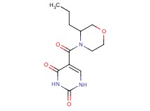 5-[(3-propylmorpholin-4-yl)carbonyl]pyrimidine-2,4(1H,3H)-dione