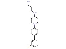 N-[1-(3'-fluoro-4-biphenylyl)-4-piperidinyl]-1,3-propanediamine dihydrochloride