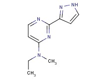 N-ethyl-N-methyl-2-(1H-pyrazol-3-yl)pyrimidin-4-amine