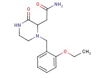 2-[1-(2-ethoxybenzyl)-3-oxo-2-piperazinyl]acetamide