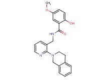 N-{[2-(3,4-dihydroisoquinolin-2(1H)-yl)pyridin-3-yl]methyl}-2-hydroxy-5-methoxybenzamide