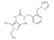N-(1-ethyl-3,5-dimethyl-1H-pyrazol-4-yl)-N'-[2-(1H-pyrazol-1-ylmethyl)benzyl]urea