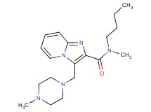 N-butyl-N-methyl-3-[(4-methylpiperazin-1-yl)methyl]imidazo[1,2-a]pyridine-2-carboxamide