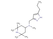 N,2,2,6,6-pentamethyl-N-[(5-propyl-1H-pyrazol-3-yl)methyl]piperidin-4-amine