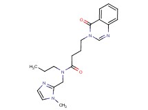 N-[(1-methyl-1H-imidazol-2-yl)methyl]-4-(4-oxoquinazolin-3(4H)-yl)-N-propylbutanamide
