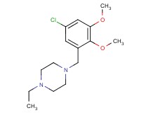 1-(5-chloro-2,3-dimethoxybenzyl)-4-ethylpiperazine trifluoroacetate