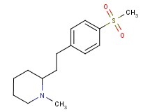 1-methyl-2-{2-[4-(methylsulfonyl)phenyl]ethyl}piperidine
