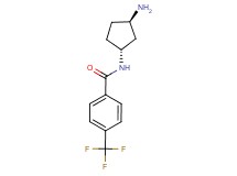 N-[rel-(1R,3R)-3-aminocyclopentyl]-4-(trifluoromethyl)benzamide hydrochloride