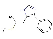 5-[2-(methylthio)propyl]-4-phenyl-1H-imidazole
